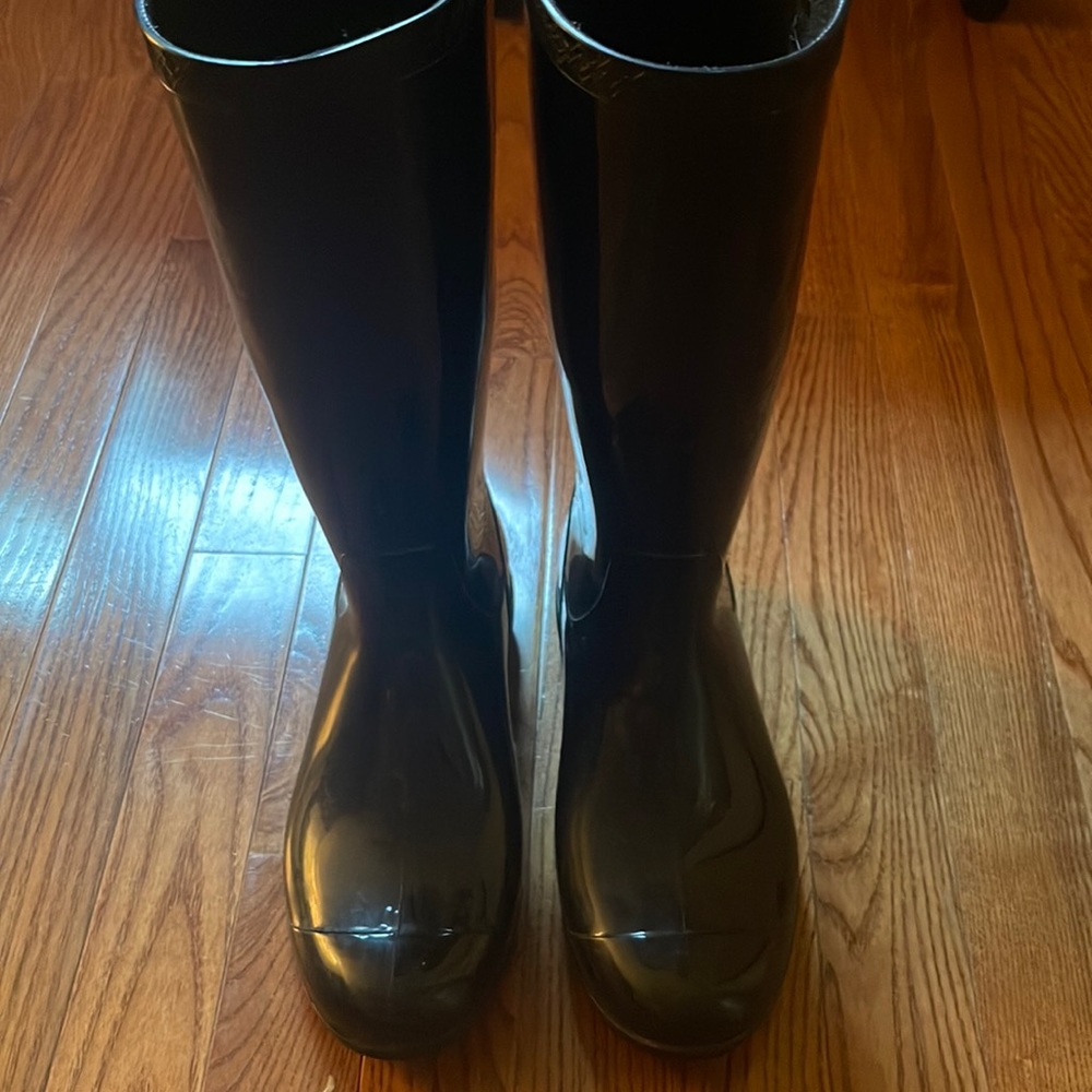 Black Rubber Ugg Rain Boots